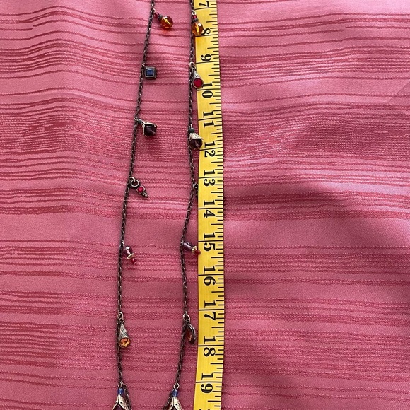 Signed Robert Rose vintage necklace, signed. Many colors and shapes. - Picture 8 of 8